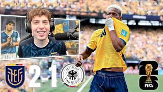 DAVOO XENEIZE REACCIONA AL PARTIDAZO DE ECUADOR VS ALEMANIA | MUNDIAL 2026