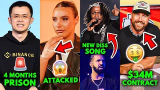 Kendrick Lamar Drops Drake Diss ‘Euphoria' 😡 | Binance Founder In Prison, Lele Pons, N3on, The Rock,
