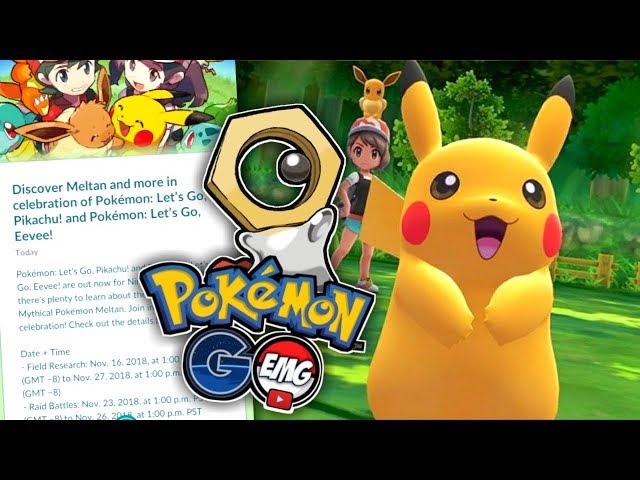 Pokemon GO & Let's GO! MELTAN MASHUP!