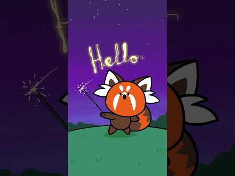 Summertime sparkler fun! #animation