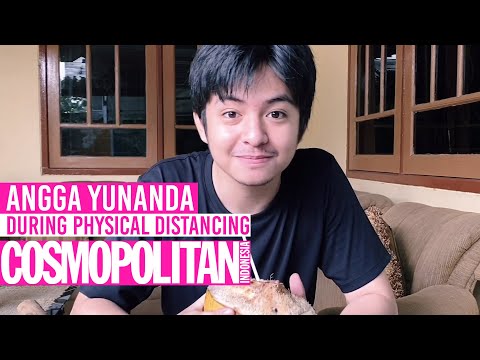 Yuk, Intip Kegiatan Angga Yunanda Saat Self-Quarantine di Rumah!