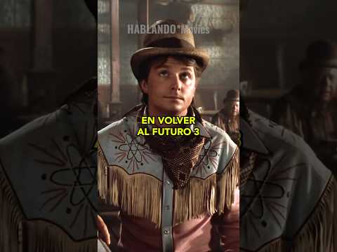 ¿Sabías esto de VOLVER AL FUTURO 3? 🤠 #shorts #shortsfeed #peliculas #cine