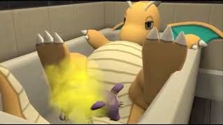 Erafarty: Dragonite Farts In Bath