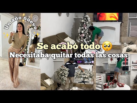 Ya quite todo para iniciar otra vez✅||Un año nuevo✨||Adios Navidad🎄