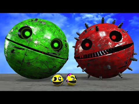 PACMAN VS MONSTER VS ROBOT PACMAN fr