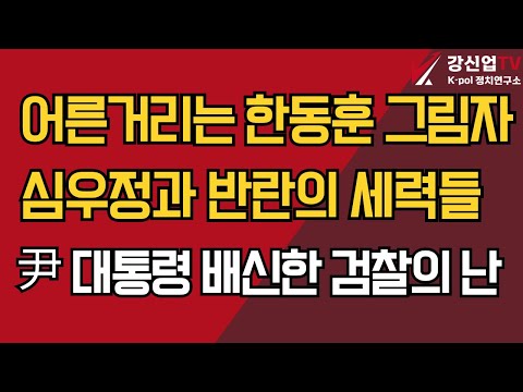 어른거리는 한동훈 그림자/심우정과 반란의 세력들/윤 대통령 배신한 검찰의 난