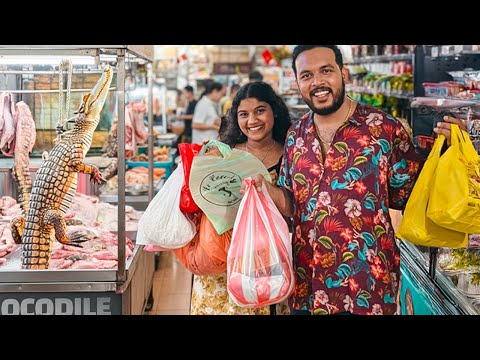Eating Crocodile 🐊 and Shopping 🛍️ at Vietnam 🇻🇳
