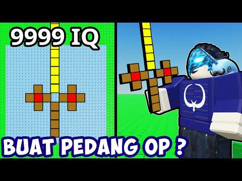 AKU BUAT PEDANG PALING JENIUS DI ROBLOX INI ? | Roblox Build A Sword Indonesia