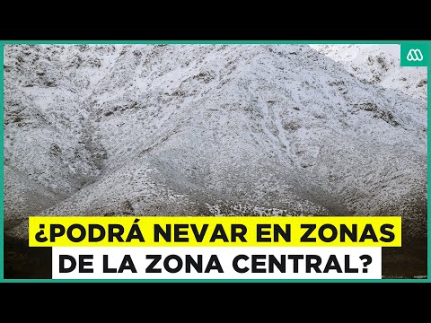 Intensas lluvias en el país: ¿Podría nevar en algunas zonas de la Región Metropolitana?