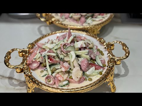 Сосискадан салат дайындаймыз.#салат