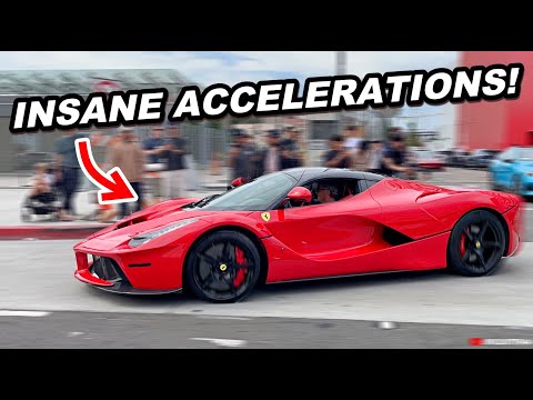 Gintani Revuelto, SVJ, LaFerrari, Bugatti Divo! 150+ Hypercars & Supercars Acceleration Sound