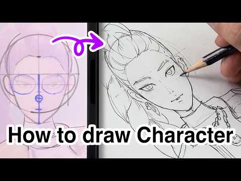 How to Draw a Character's Face
