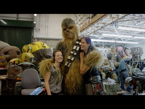 Wookiee Hugs | The Force Awakens Bonus Features