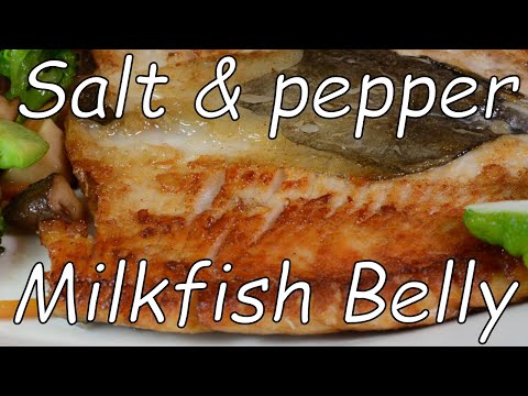 Salt and Pepper Milkfish Belly