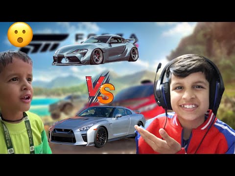 TOYOTA SUPRA VS GTR WITH KUNALI😍 ︱FORZA HORIZON 5