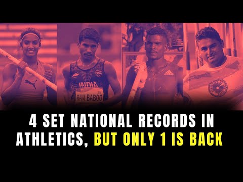 4 Set National Records in Athletics, But Only 1 is Back