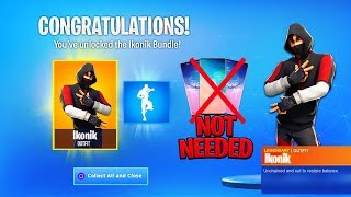 how to get scenario emote ikonik skin without a phone fortnite season 8 - fortnite how to get ikonik skin without phone