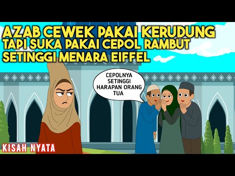AZAB CEWEK PAKAI KERUDUNG TAPI PAKAI CEPOL RAMBUT SETINGGI MENARA EIFFEL! | SINETRON KISAH NYATA