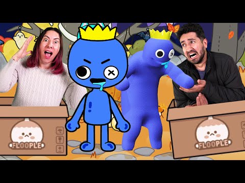 RAINBOW FRIENDS NO TOCA LIFE vs RAINBOW FRIENDS NO ROBLOX