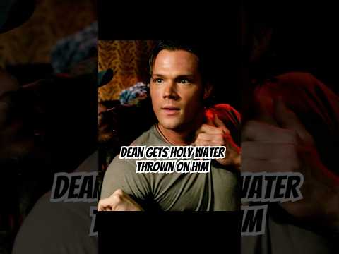 Dean gets holy water thrown on him #supernatural #foryou #shorts #series #shortvideo