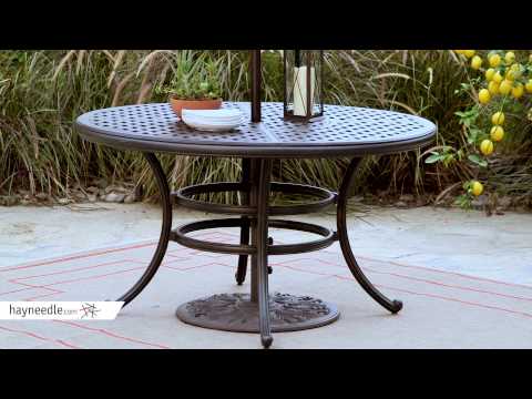 Belham Living Palazetto Cast Aluminum Round Patio...