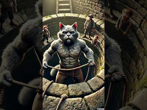 Dad Cat saved his Family from Thieves #catsoftiktok #cat #cute #aiart #ai #poorcat #catlover #fyp