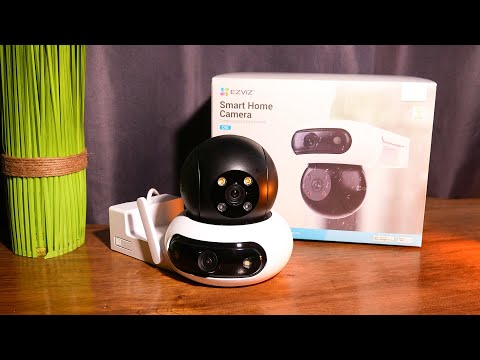 Une Caméra de Surveillance à Double Capteur 2K et 360° ?! EZVIZ C90 Dual
