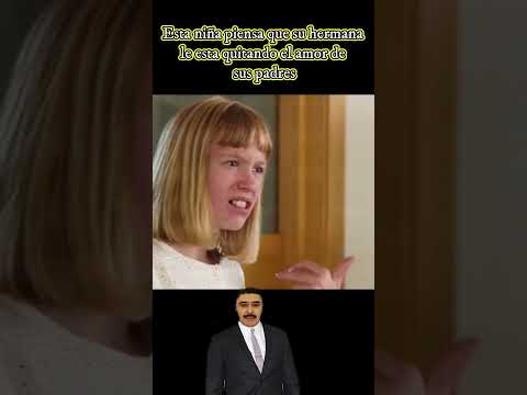 Esta niña piensa que su hermana le quita el amor de sus padres #peliculas #pelis