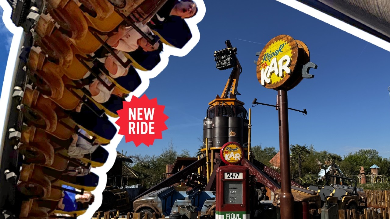WALIBI RHÔNE-ALPES : On a testé l'extension EXOTIC ISLAND ! (+ Grosses Annonces 10 ans 🎢)