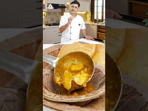 राजस्थान बारां जिला की आलू की सब्जी और पूरी बनाने का आसान तरीका Aloo Ki Sabji #chefbhupi