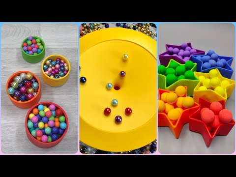 Oddly satisfying Reverse video. Colorful Relaxing Compilation. No talking, no music