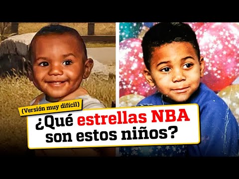 ¿QUÉ ESTRELLAS NBA SON ESTOS NIÑOS? 6 RETOS IMPOSIBLES
