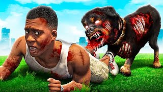CHOP Became BIGGEST "ZOMBIE DOG" in GTA 5 | GTA5 AVENGERS