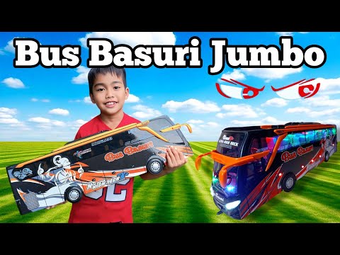 Miniatur Bus Basuri Jumbo Plastik | unboxing paket episode-5