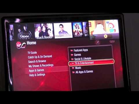 free television x codes for virgin