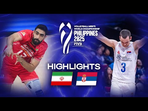 Serbia 🇷🇸 vs. Iran 🇮🇷 - Highlights | Men's World Championships 2025
