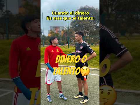 Dinero o talento?🤔comenta”bacho”y te saludo🫡 #bacho #futbol #shortsviral #dinero #talento