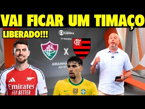 GLOBO ESPORTE DE HOJE (07/02/2025) JORGINHO E LUCAS PAQUETÁ NO FLAMENGO? SEXTA AGITADA NO FLAMENGO