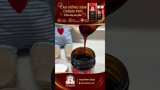 CÓ CAO HỒNG SÂM CHÍNH PHỦ – CHA MẸ AN YÊN #koreanredginseng #jungkwanjang #정관장