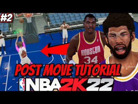 NBA 2K22 POST TIPS & TUTORIAL #2 (Master Unguardable Post Hop Fade Combos)