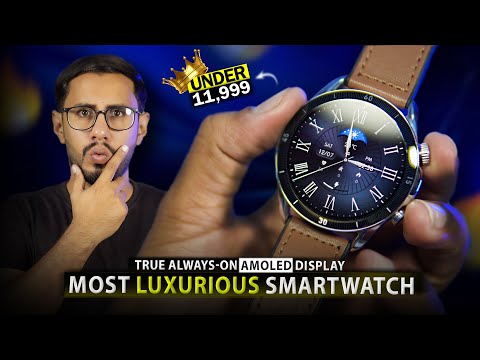 Amoled Round Display Smartwatch Under 11,999 / Zero lifestyle Crown Smartwatch Unboxing And Review