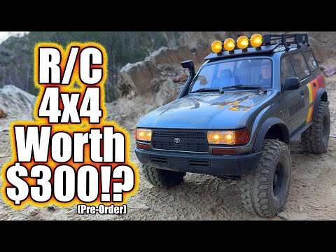 Tired Of Small RC Trucks? This BIG Toyota Land Cruiser Will WOW You!