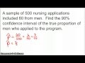 Confidence Intervals and Sample Proportions