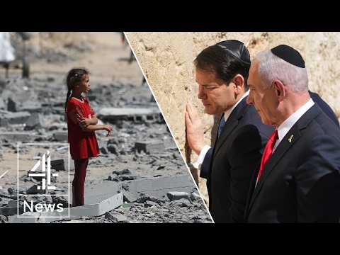 YouTube video thumbnail: Marco Rubio Arrives in Israel as 12 More Children Killed in Gaza