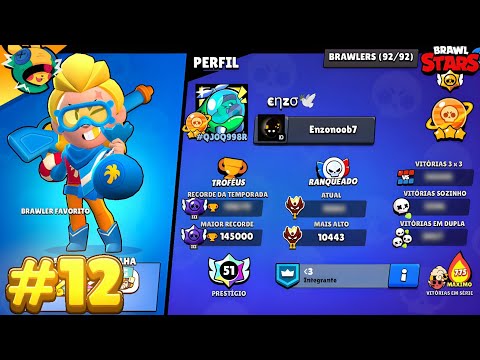 AVALIANDO A CONTA DOS MEUS INSCRITOS NO BRAWL STARS #12 - QUE ISSO ENZO....