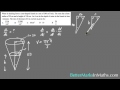 Related Rates in Cone Problems