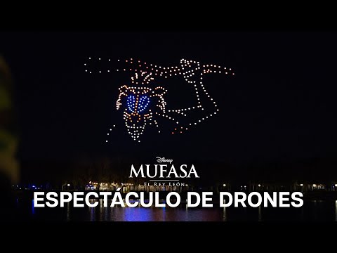 Mufasa: El Rey León | Espectáculo de drones completo | HD