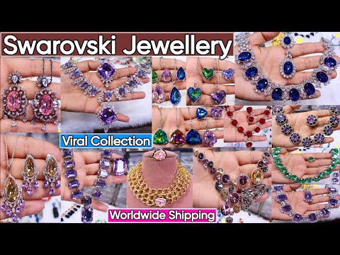 Exclusive Designer Real Swarovski Jewellery Collection 2024 | Premium Wedding & Party Jewellery