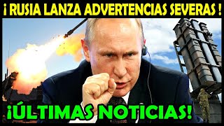 Rusia emite amenaza de represalias ah aliados de EE.UU. si dispara m1s1les cercanos a su frontera.