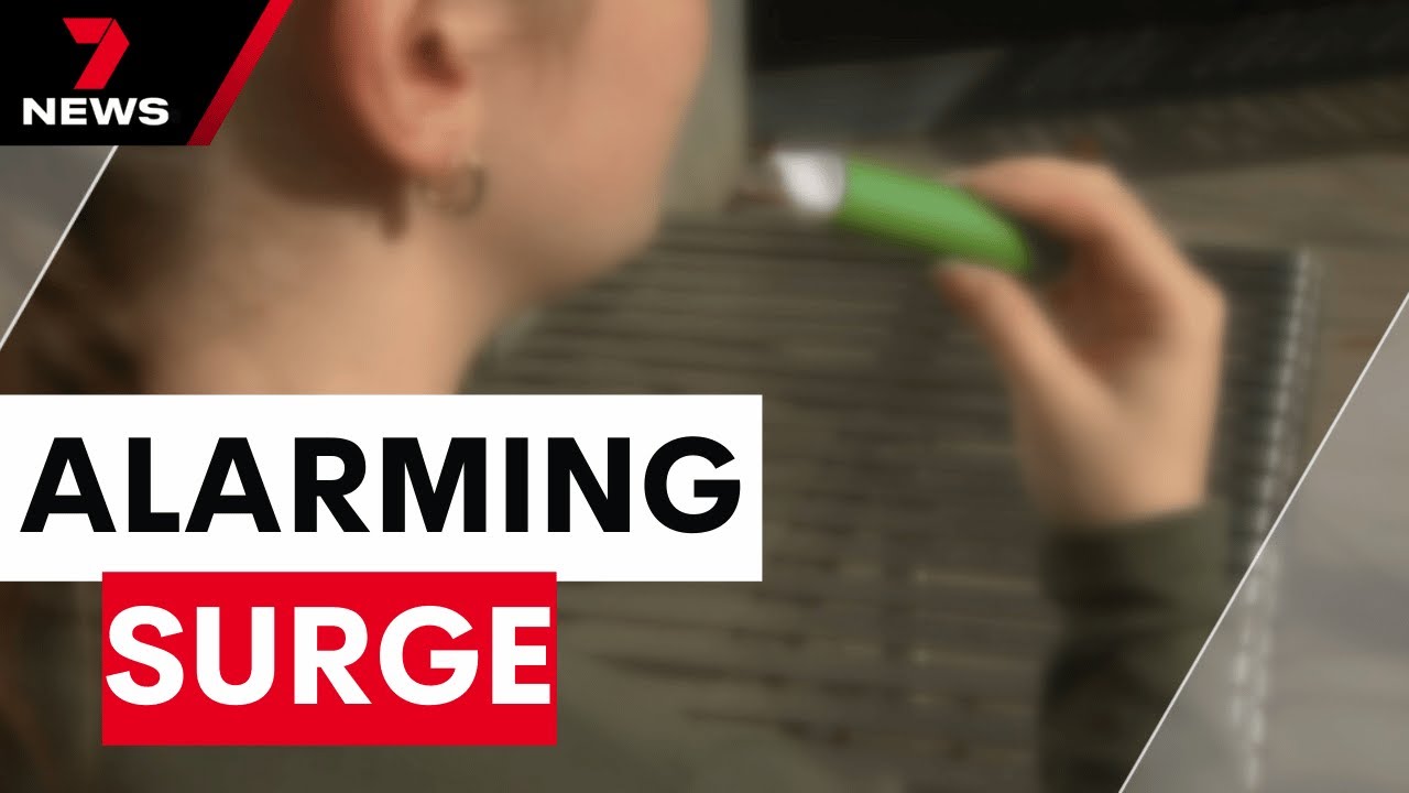Alarming surge in young South Australians vaping | 7 News Australia